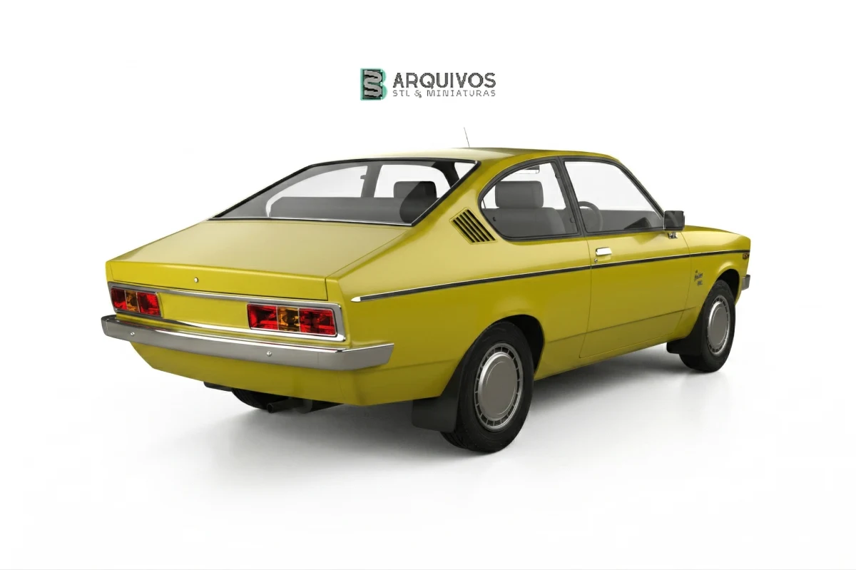 Modelo 3D STL - Holden Gemini coupe SL 1980 — foto 3